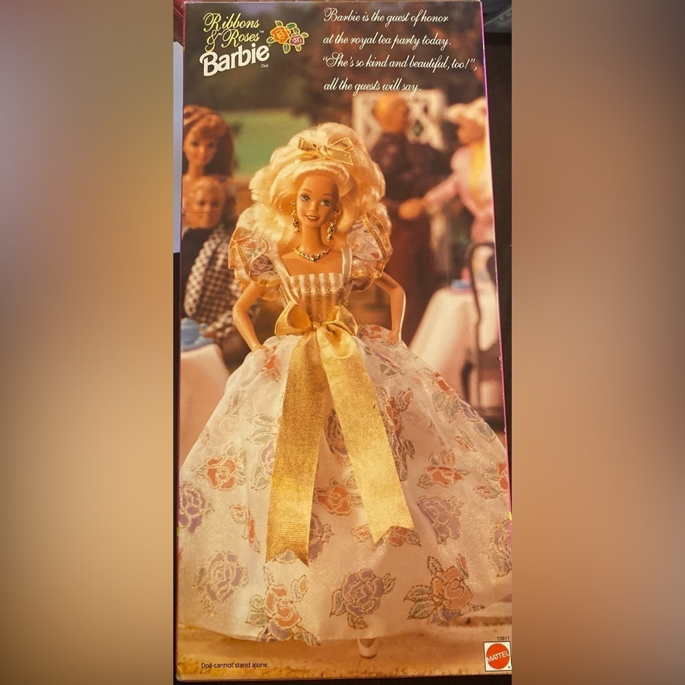 Ribbons and roses Vintage Barbie